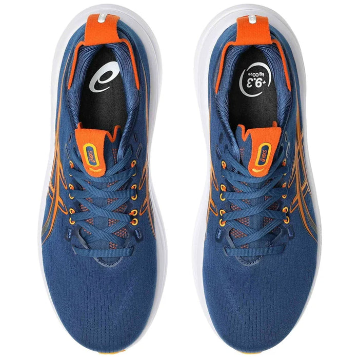 Tenis ASICS Nimbus 28 Hombre Azul Running