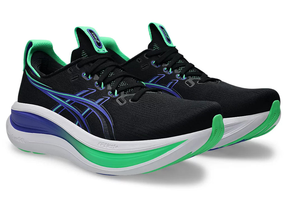 Tenis ASICS Nimbus 28 Hombre Negro Running