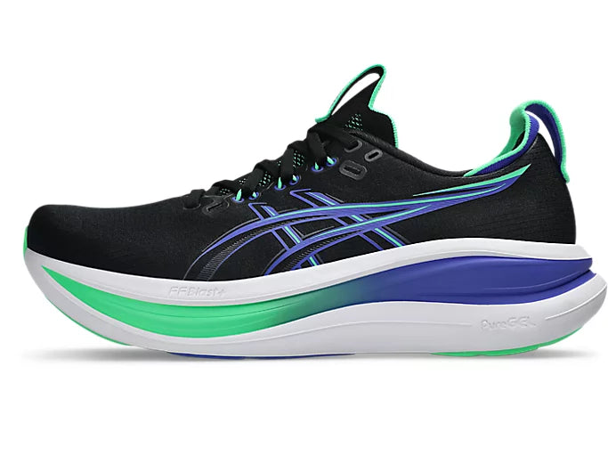 Tenis ASICS Nimbus 28 Hombre Negro Running