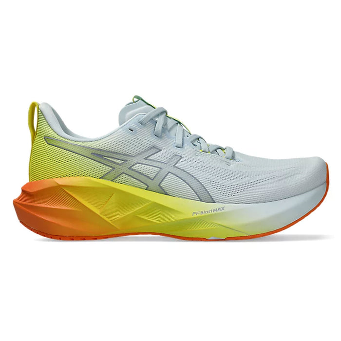 Tenis Asics Novablast 5 Sunny Sizzle Hombre Sky / Lemon Spark