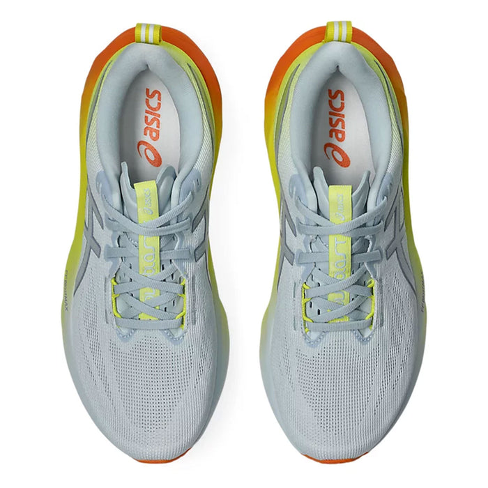 Tenis Asics Novablast 5 Sunny Sizzle Hombre Sky / Lemon Spark