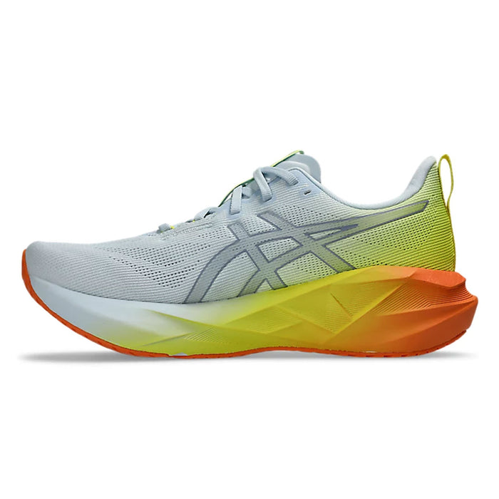 Tenis Asics Novablast 5 Sunny Sizzle Hombre Sky / Lemon Spark
