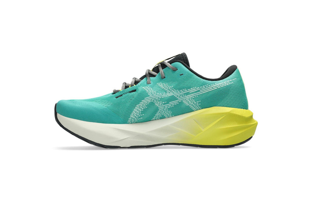 Tenis ASICS Novablast 5 TR Nature Bathing  Hombre Verde Running