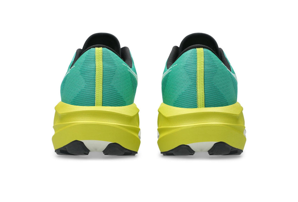 Tenis ASICS Novablast 5 TR Nature Bathing  Hombre Verde Running