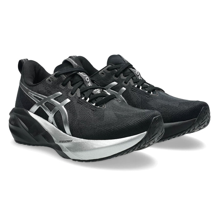Tenis Asics Novablast 5 Platinum Mujer Platinum / Black