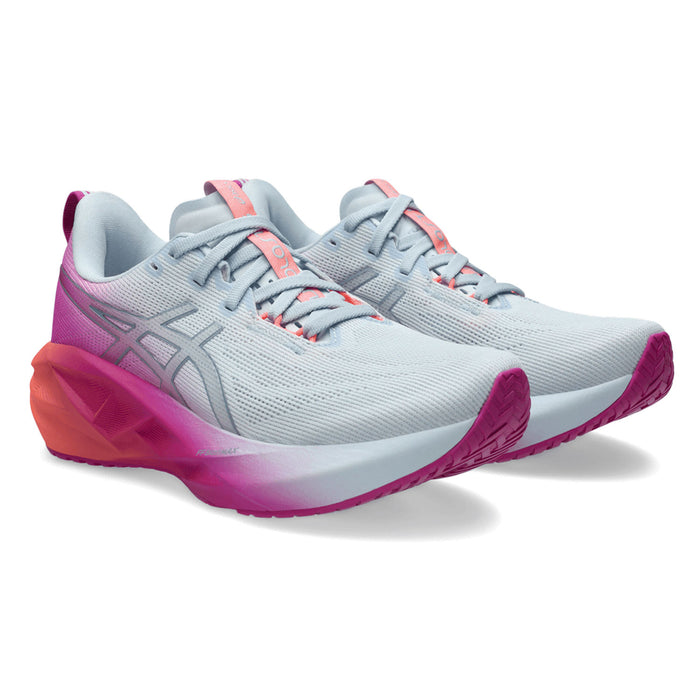 Tenis Asics Novablast 5 Sunny Sizzle Mujer Sky / Digital
