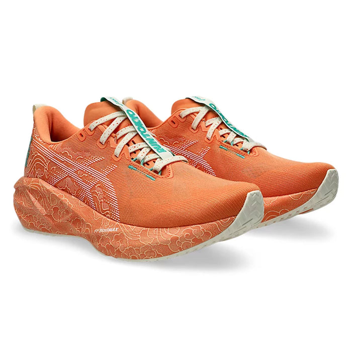 Tenis Asics Novablast 5 TM Unisex Sun Peach / White