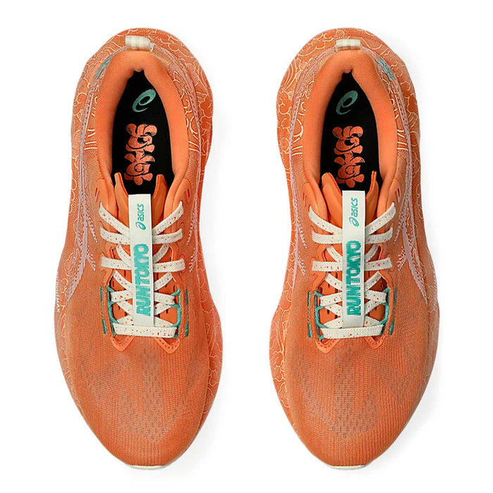 Tenis Asics Novablast 5 TM Unisex Sun Peach / White