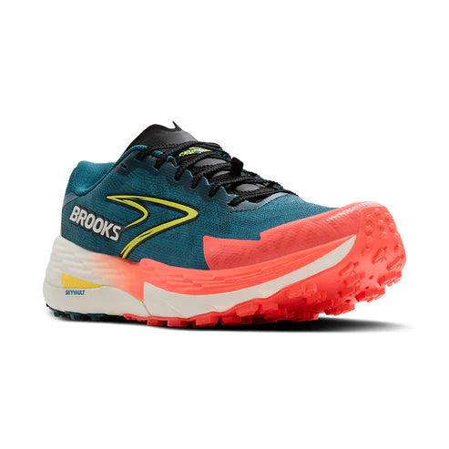 Tenis BROOKS Catamount 4 Hombre Verde Running