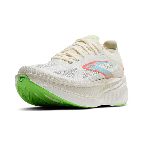 Tenis BROOKS Hyperion Max 3 Hombre Blanco Running