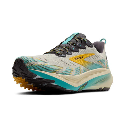 Tenis BROOKS Ghost 17 Hombre Beige Trail Running