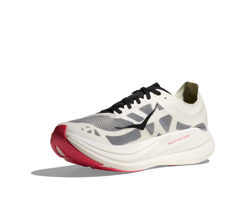 Tenis HOKA Rocket X 2 Unisex Blanco Running