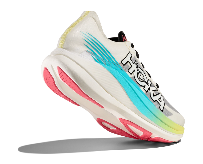 Tenis HOKA Rocket X 2 Unisex Blanco Running