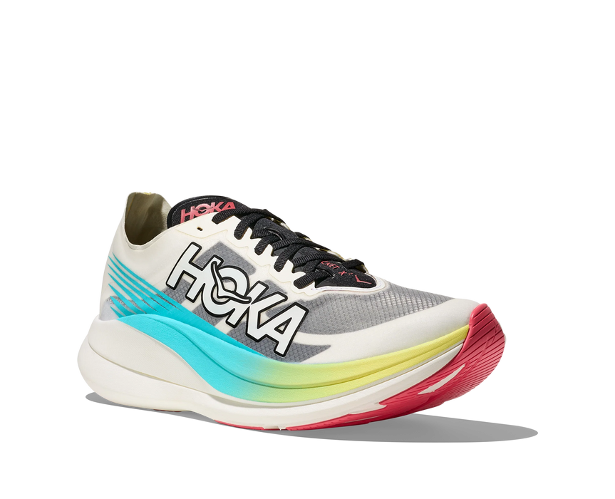 Tenis HOKA Rocket X 2 Unisex Blanco Running