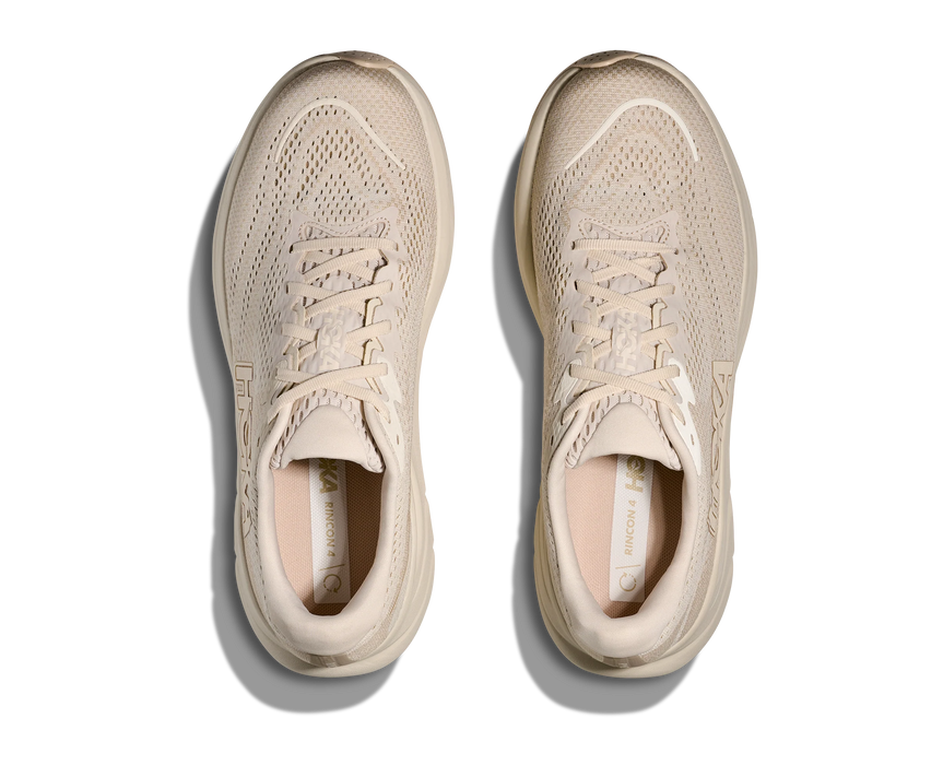 Tenis HOKA Rincon 4 Hombre Beige Running