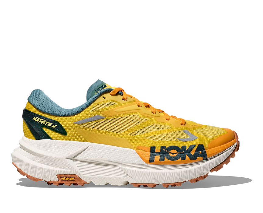 Tenis HOKA Mafate X Hombre Amarillo Runinng