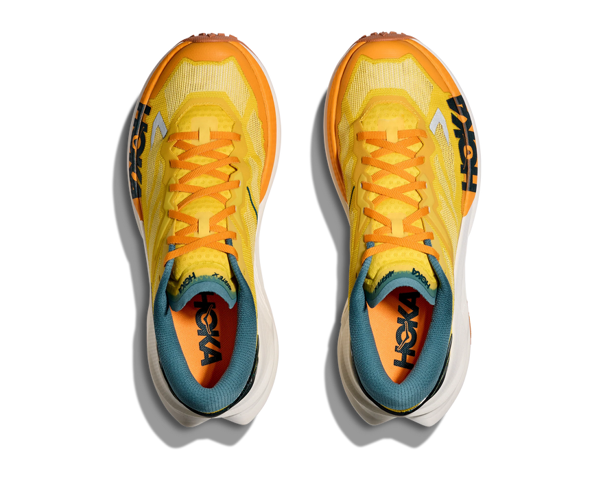 Tenis HOKA Mafate X Hombre Amarillo Runinng
