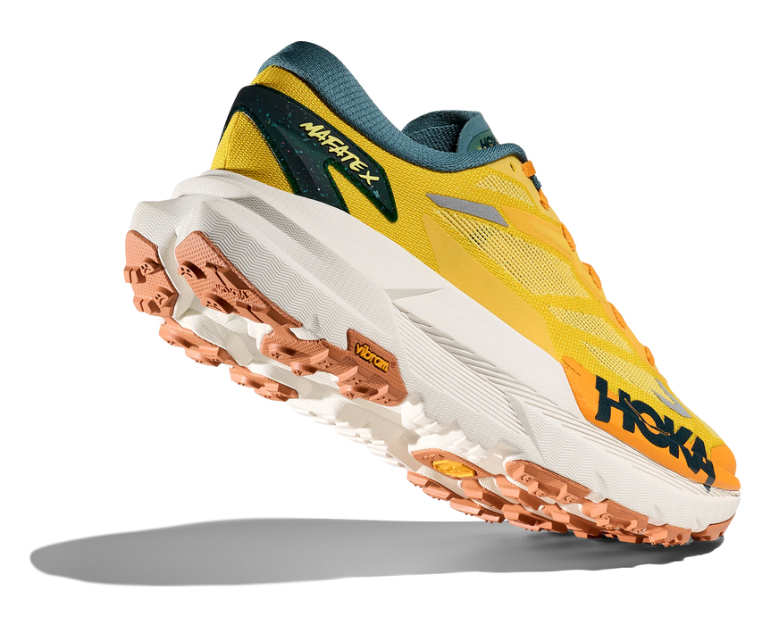 Tenis HOKA Mafate X Hombre Amarillo Runinng