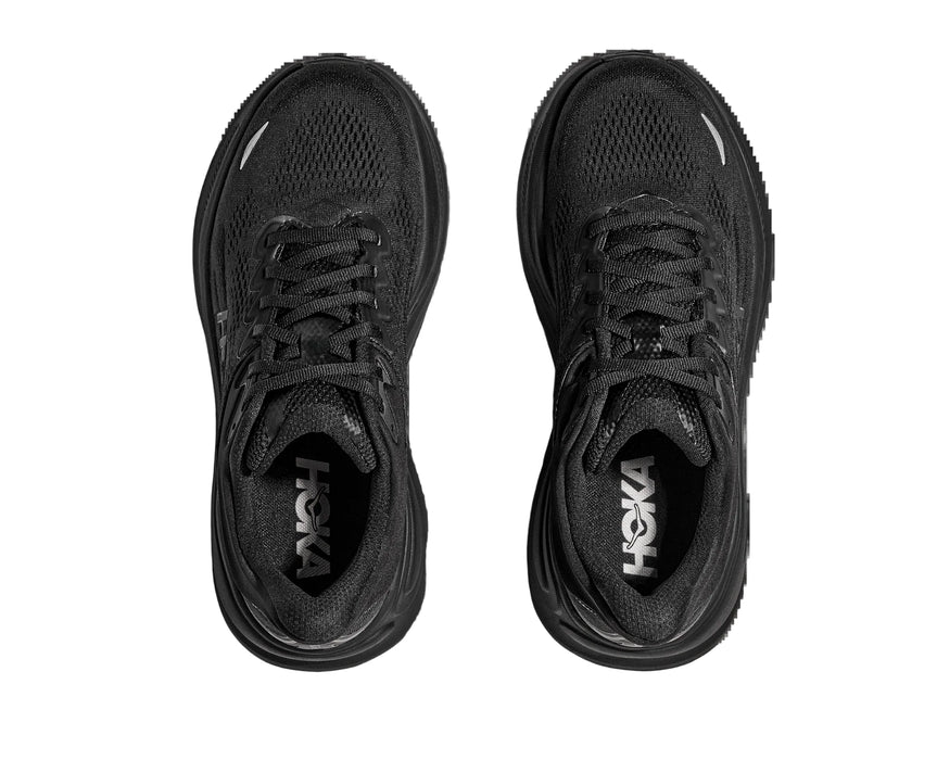 Tenis HOKA Bondi 9 Hombre Negro Running