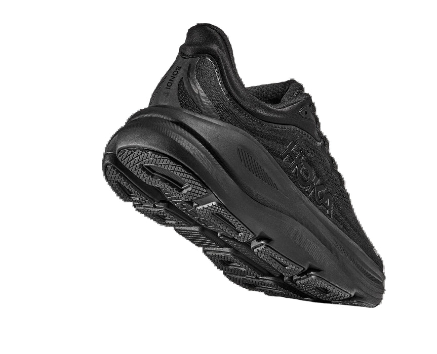 Tenis HOKA Bondi 9 Hombre Negro Running