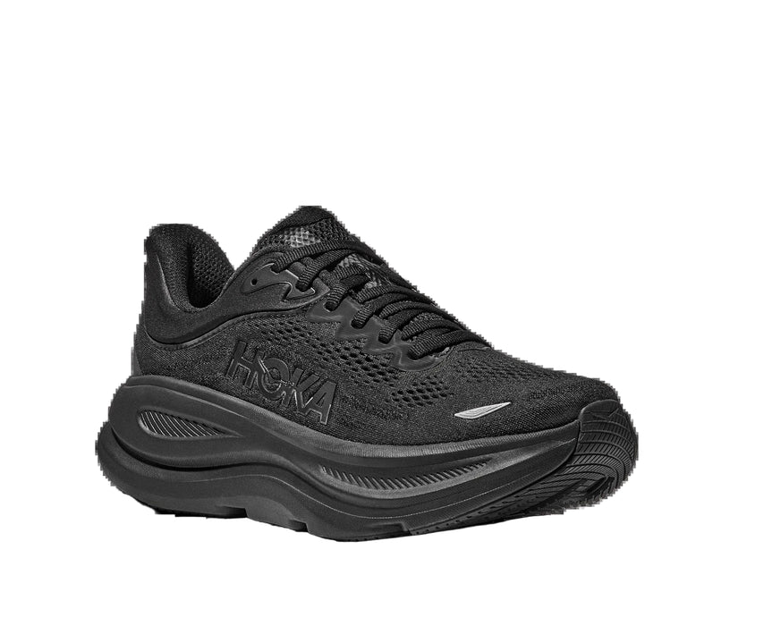 Tenis HOKA Bondi 9 Hombre Negro Running