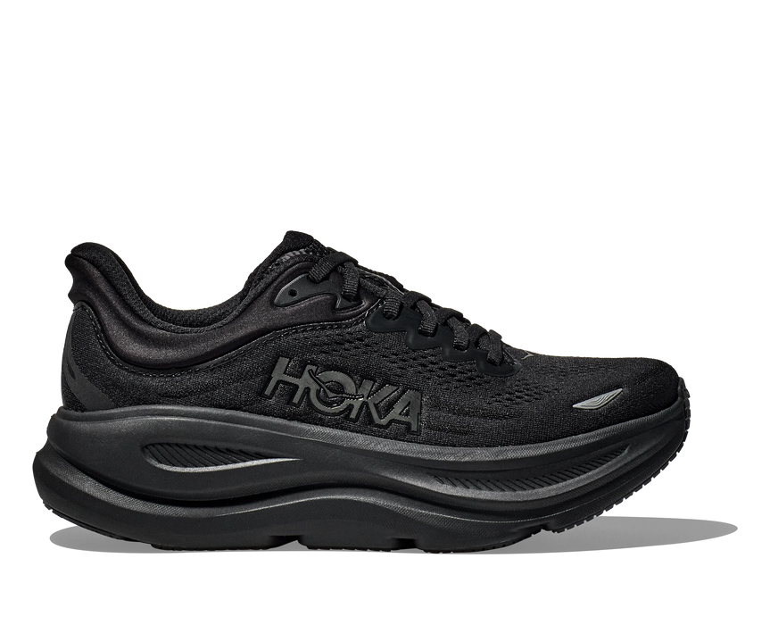 Tenis HOKA Bondi 9 Mujer Negro Running