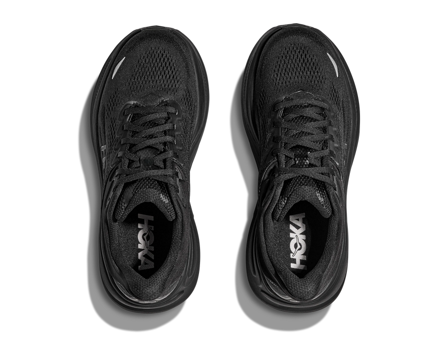 Tenis HOKA Bondi 9 Mujer Negro Running