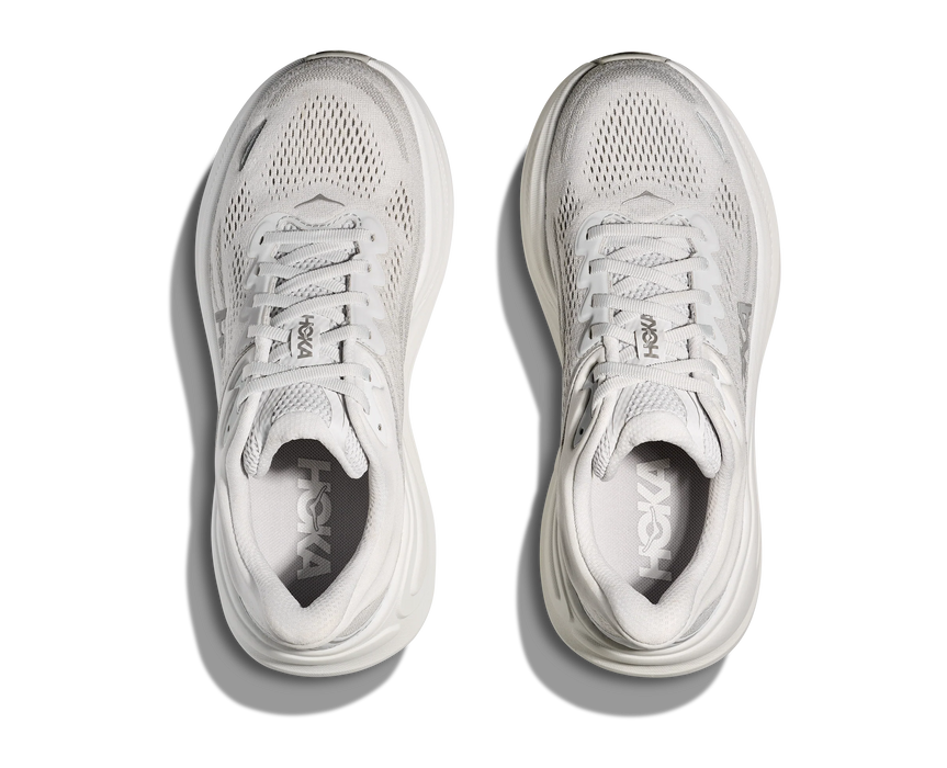 Tenis HOKA Bondi 9 Mujer Gris Running