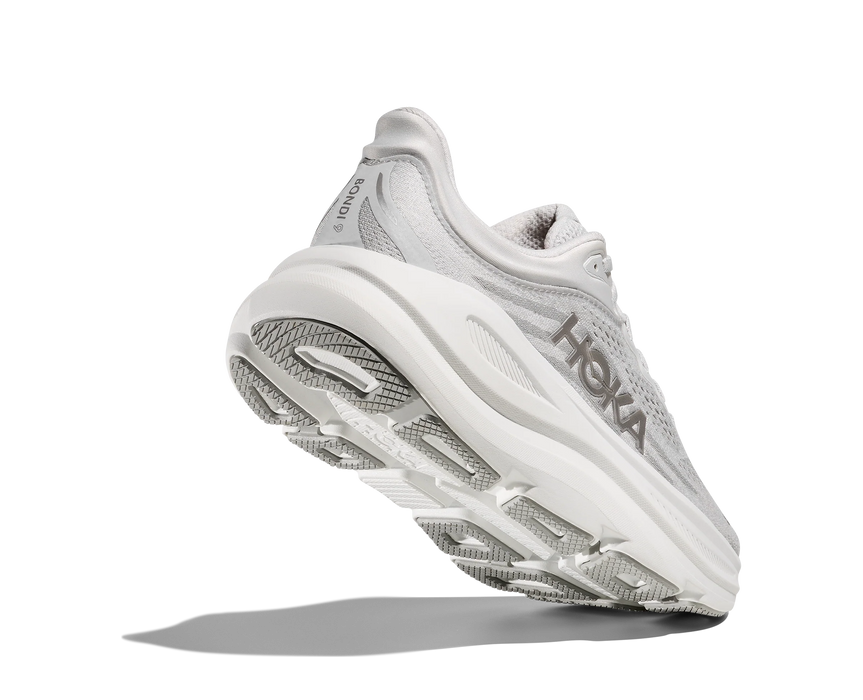 Tenis HOKA Bondi 9 Mujer Gris Running
