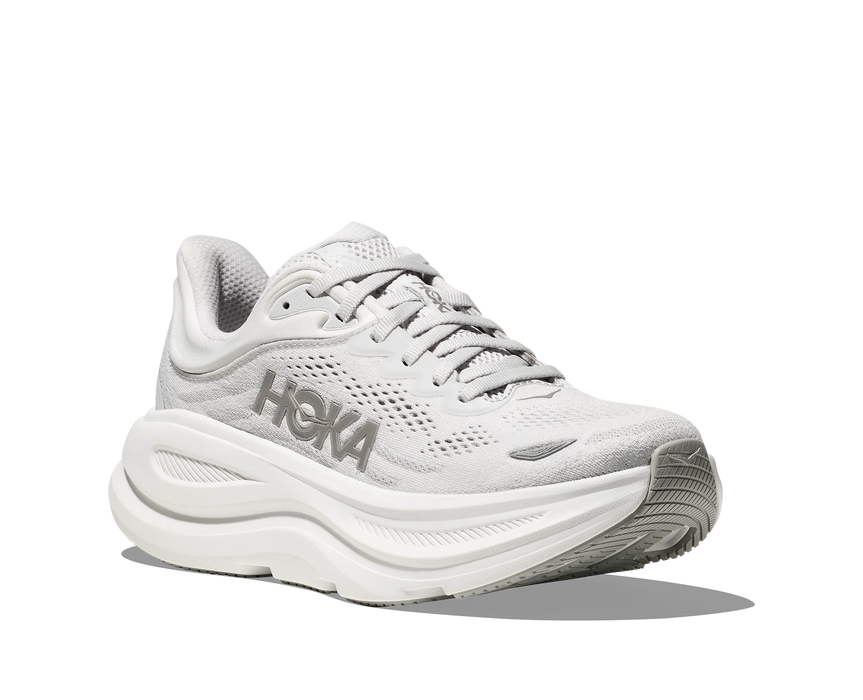 Tenis HOKA Bondi 9 Mujer Gris Running