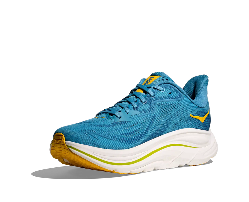 Tenis HOKA Clifton 10 Hombre Azul Running