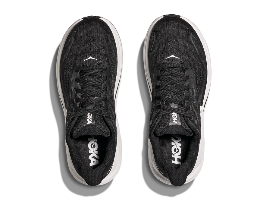 Tenis HOKA Clifton 10 Hombre Negro Running
