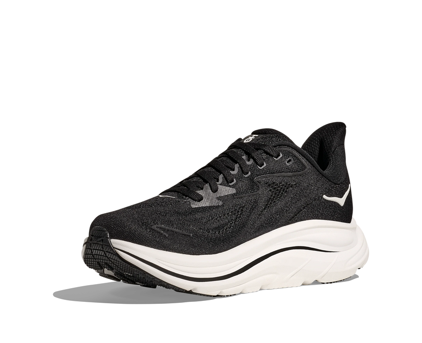 Tenis HOKA Clifton 10 Hombre Negro Running