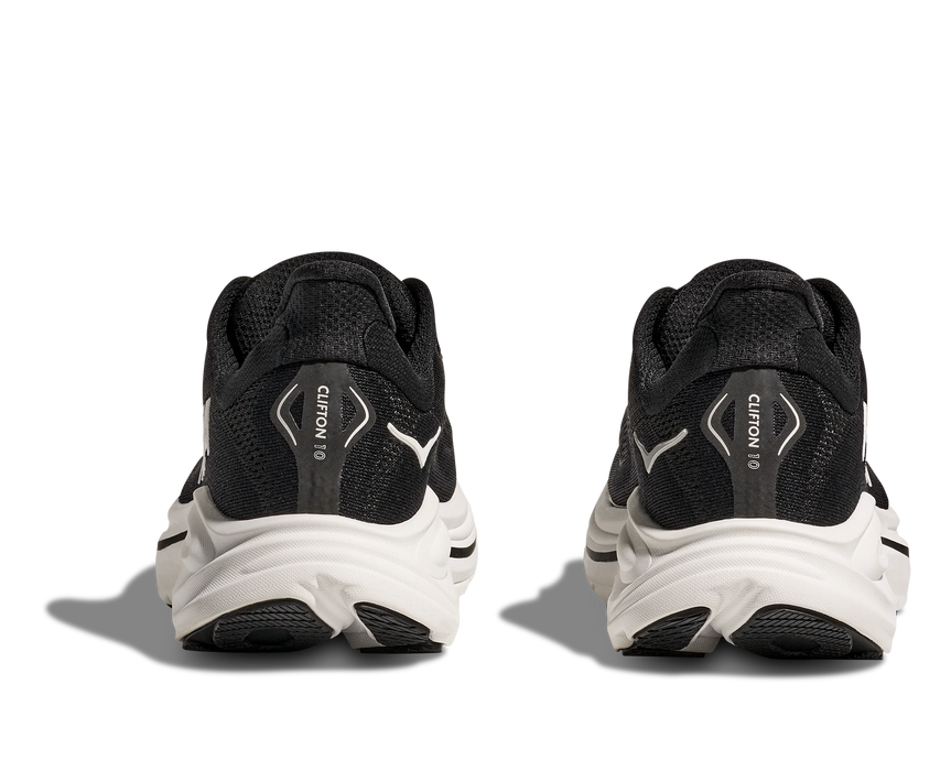 Tenis HOKA Clifton 10 Hombre Negro Running