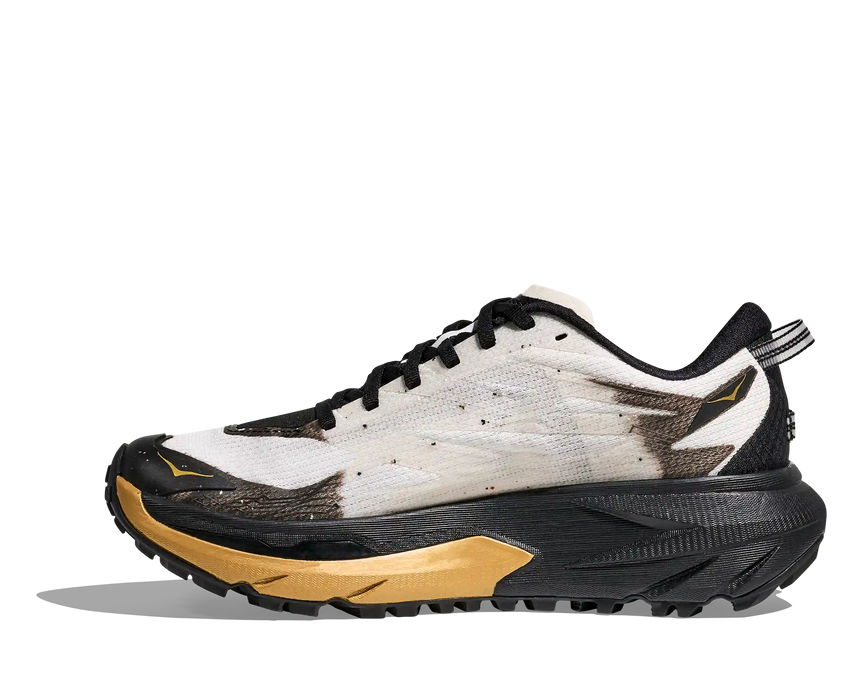 Tenis HOKA Mafate 5 Koshi Tan Tan Hombre Negro Runinng