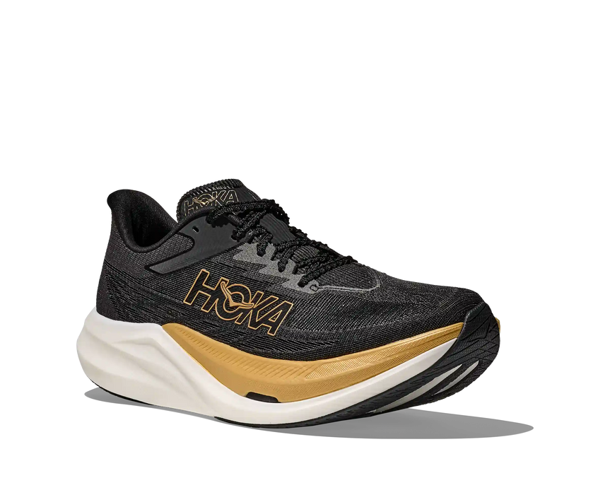 Tenis HOKA Rocket X 3 Koshi Tan Tan Mujer Negro Runinng