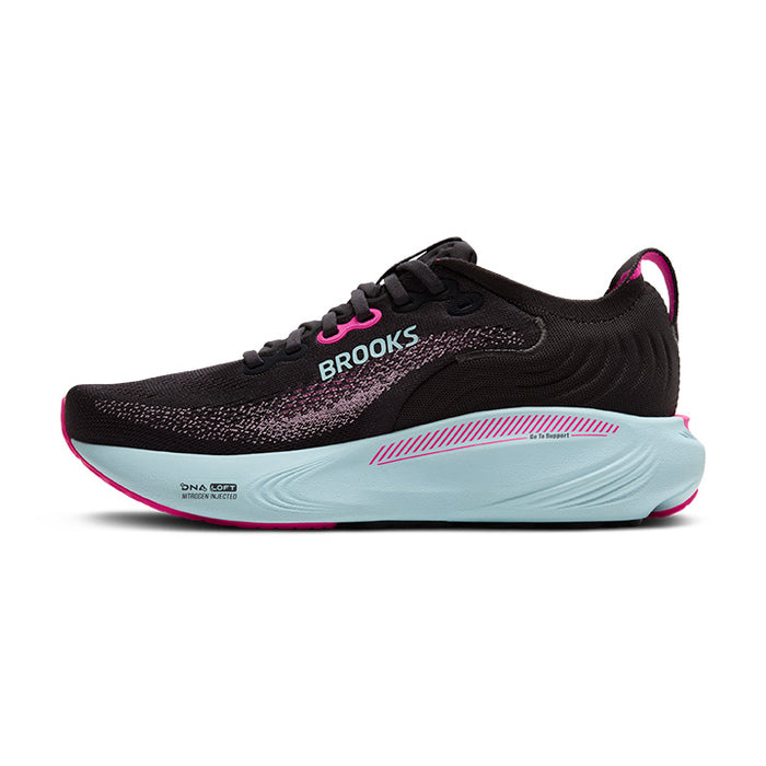 Tenis BROOKS Adrenaline Gts 25 Mujer Negro Running