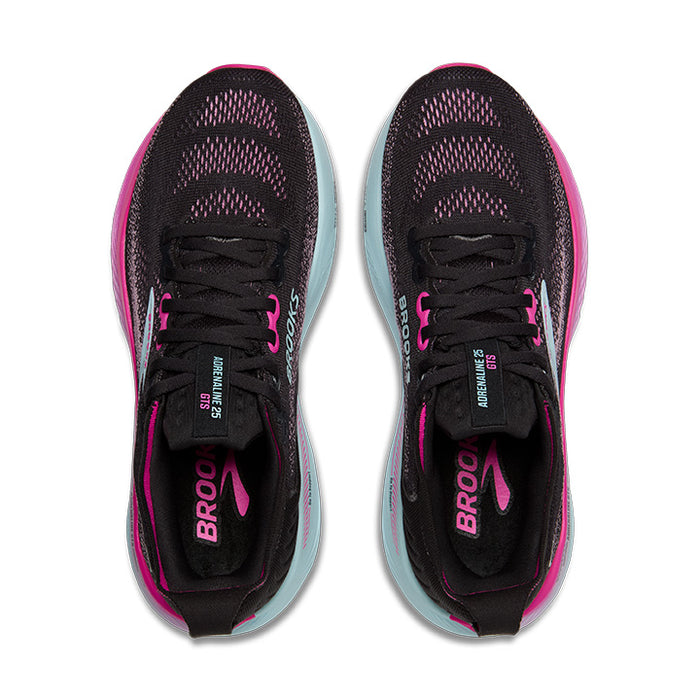 Tenis BROOKS Adrenaline Gts 25 Mujer Negro Running