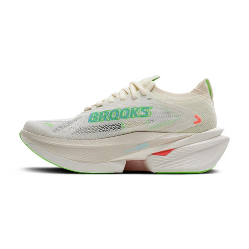 Tenis BROOKS Hyperion Max 3 Mujer Blanco Running