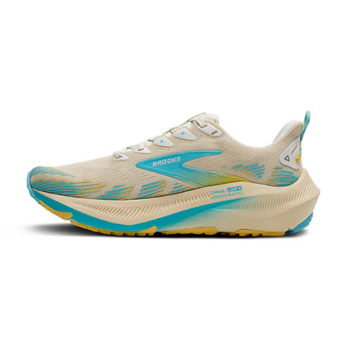 Tenis BROOKS Ghost 17 Mujer Beige Trail Running