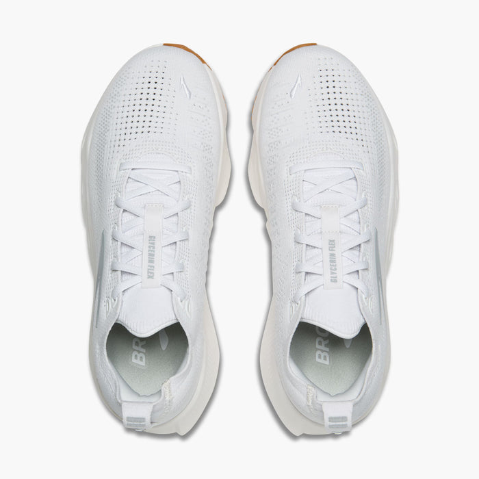 Tenis Brooks Glycerin Flex Mujer Blanco Running