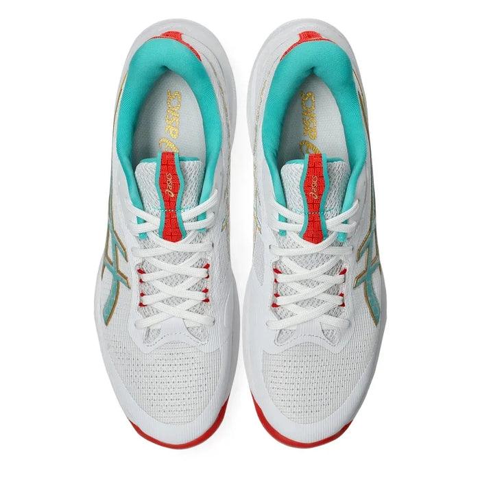 Tenis ASICS Netburner Ballistic FF 4 Mujer Blanco Voleibol