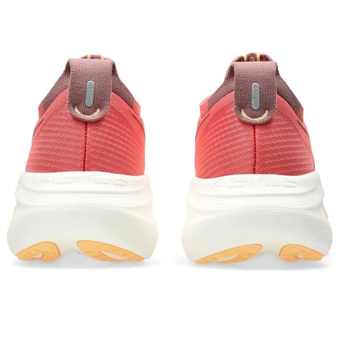 Tenis ASICS Nimbus 27 Mujer Naranja Running