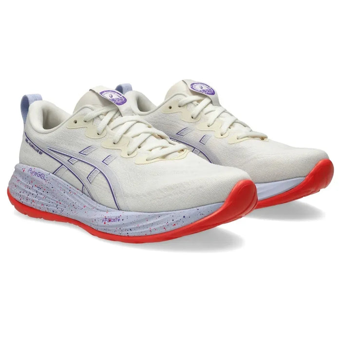 Tenis ASICS Cumulus 27 Tokyo Mujer Blanco Running
