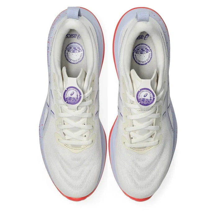 Tenis ASICS Cumulus 27 Tokyo Mujer Blanco Running