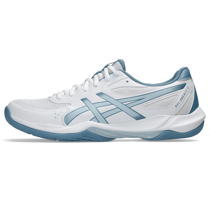 Tenis ASICS Rocket 12 Hombre Blanco Voleibol