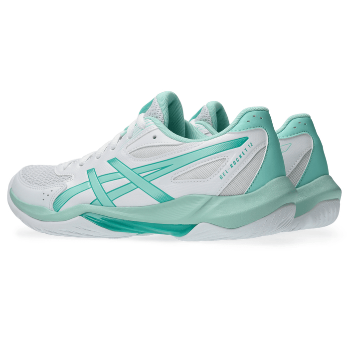 Tenis ASICS Rocket 12 Mujer Blanco Voleibol