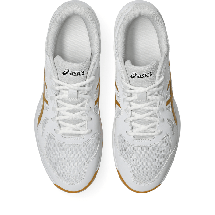 Tenis ASICS Upcourt 6 Hombre Blanco Voleibol