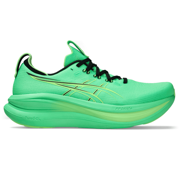 Tenis ASICS Nimbus 28 Hombre Verde Running