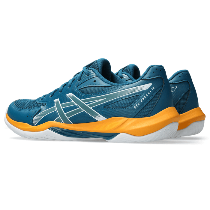 Tenis ASICS Rocket 12 Hombre Azul Voleibol